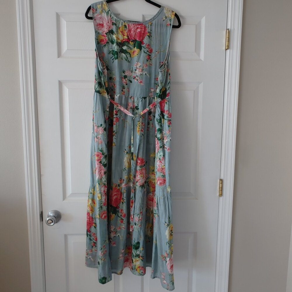 Gorgeous, romantic, lace-trimmed April Cornell dress - Picture 2 of 7